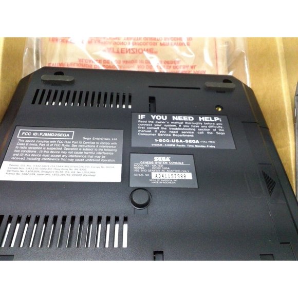 Sega MK-1631 Genesis Console With Columns Edition Box Complete - Picture 6 of 16